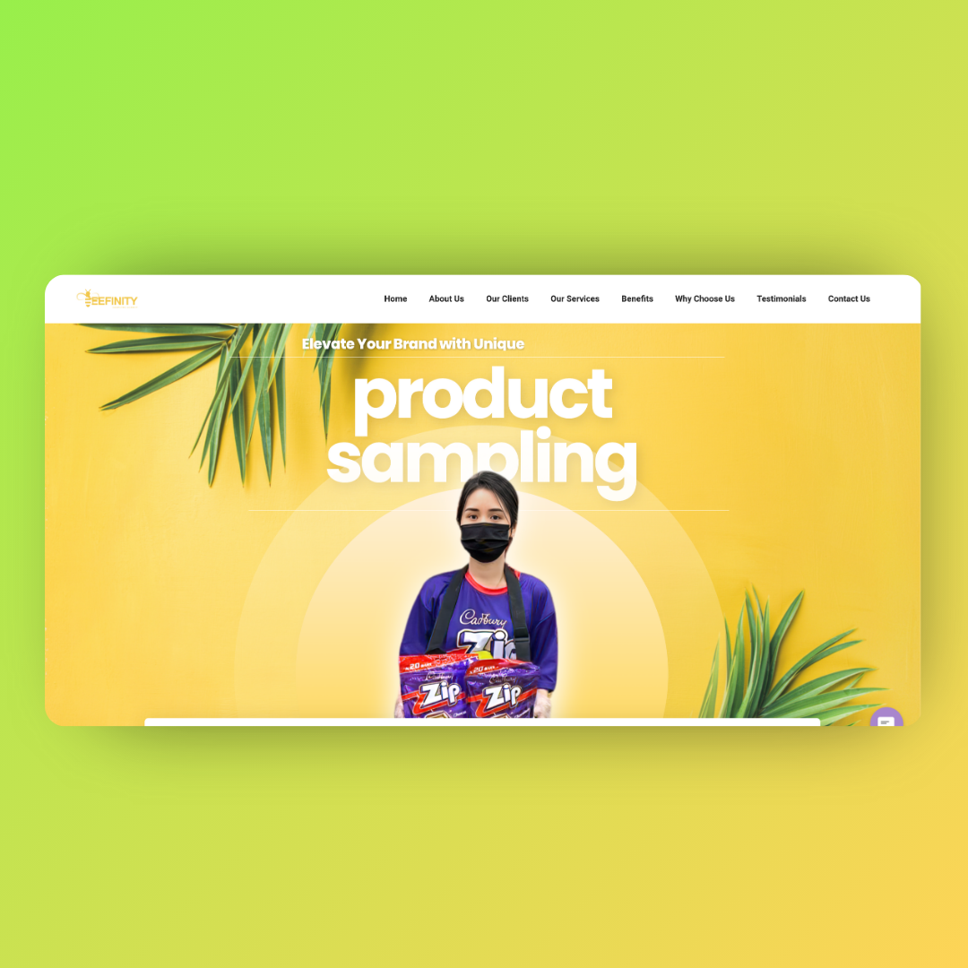 The Beefinity restaurant digital solution, a web application development project in Malaysia.